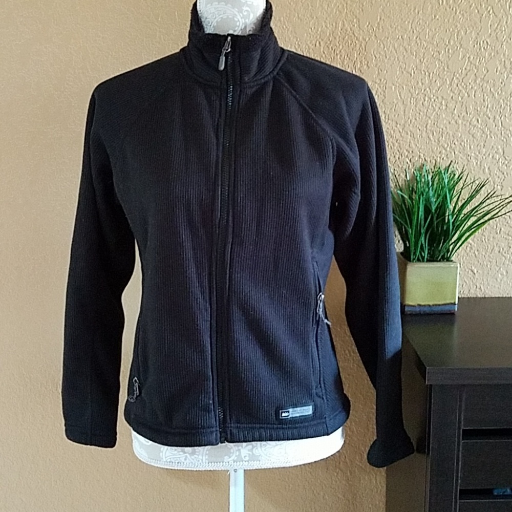 rei ziped Jacket sz S black